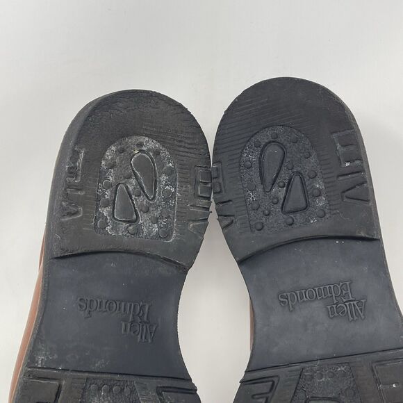 Allen Edmonds Wilbert Derby Shoes Mens 8 D Brown Leather Split Toe Casual Dress - Picture 15 of 16